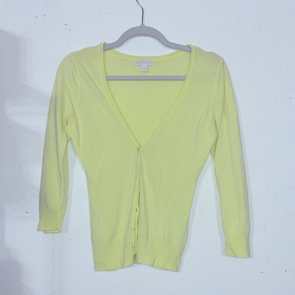New York & Co. Neon Cardigan